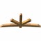 Ekena Millwork Alberta Rough Sawn Timber Gable Bracket, Western Red Cedar, 108"W x 45"H x 6"D x 6"F, 10/12 Pitch GBW108X45X0606ALB00RWR - alternate 4